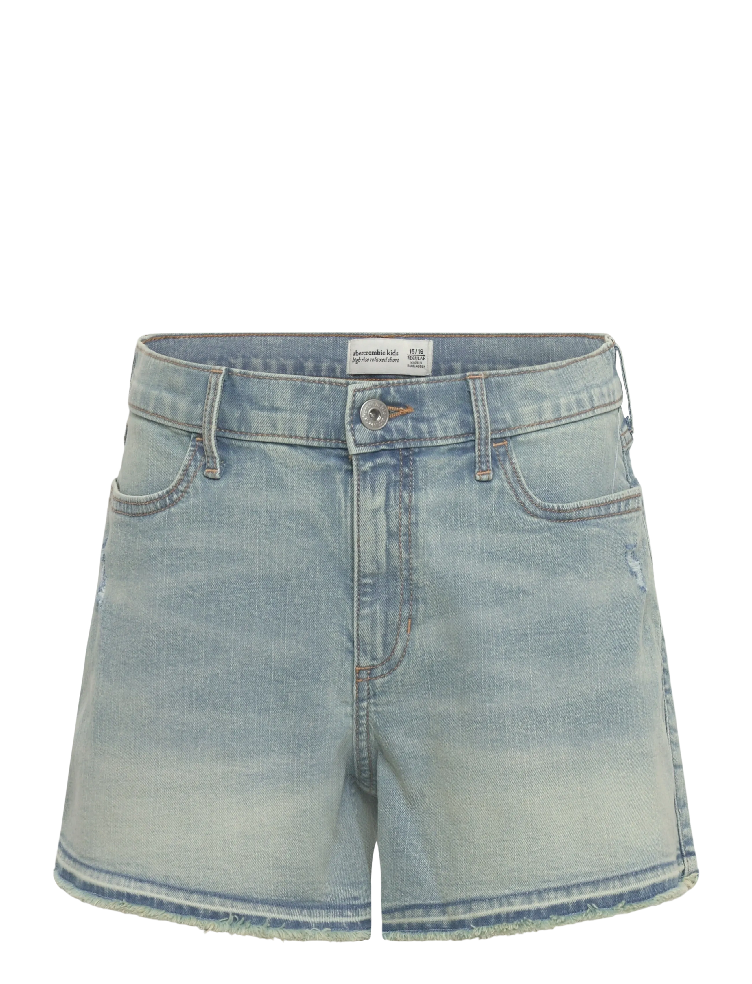 Abercrombie Kids EH-DENIM SHORTS - Clothing - RIPPLE / blue