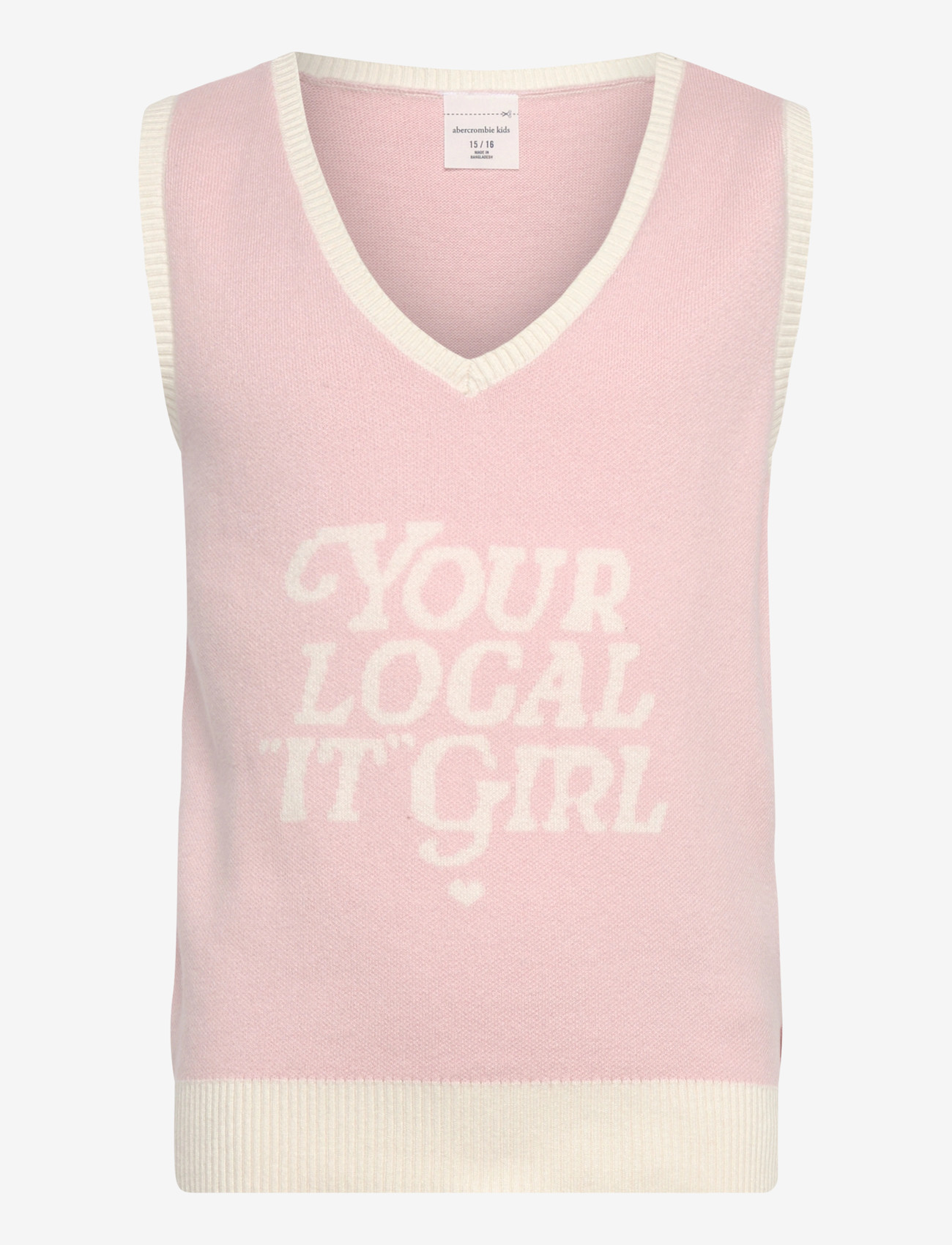 Abercrombie Kids - SR-SWEATER - vester - chalkpink - 0