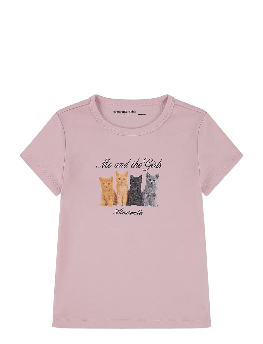 Abercrombie Kids - TE-S/S TEE - kurzärmelige - chalkpink - 1