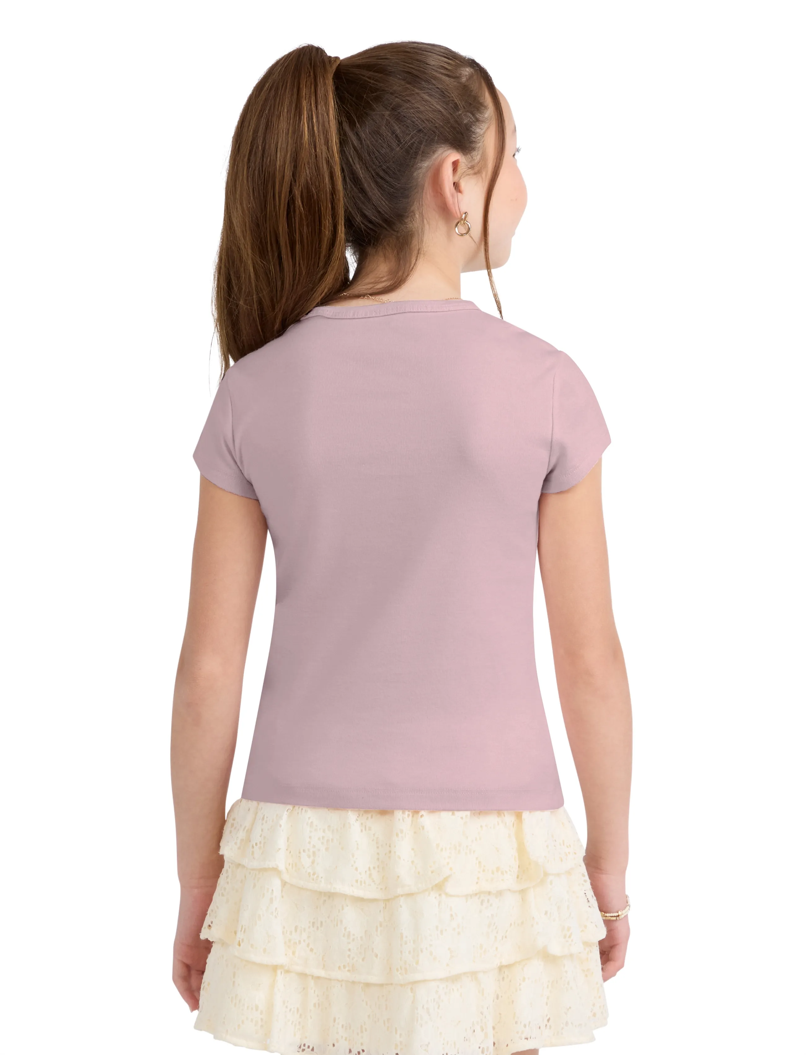 Abercrombie Kids - TE-S/S TEE - kortärmade t-shirts - chalkpink - 3