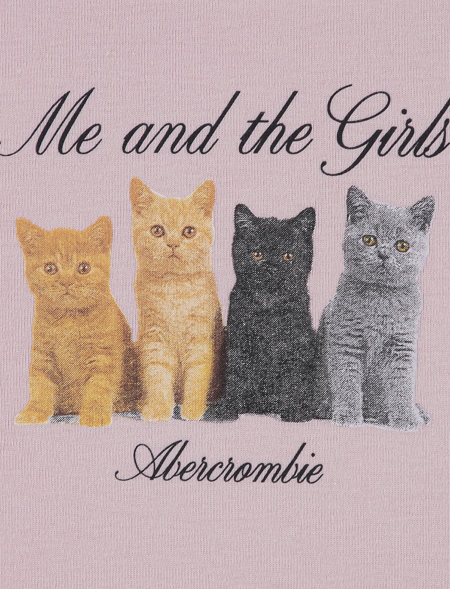 Abercrombie Kids - TE-S/S TEE - kurzärmelige - chalkpink - 5