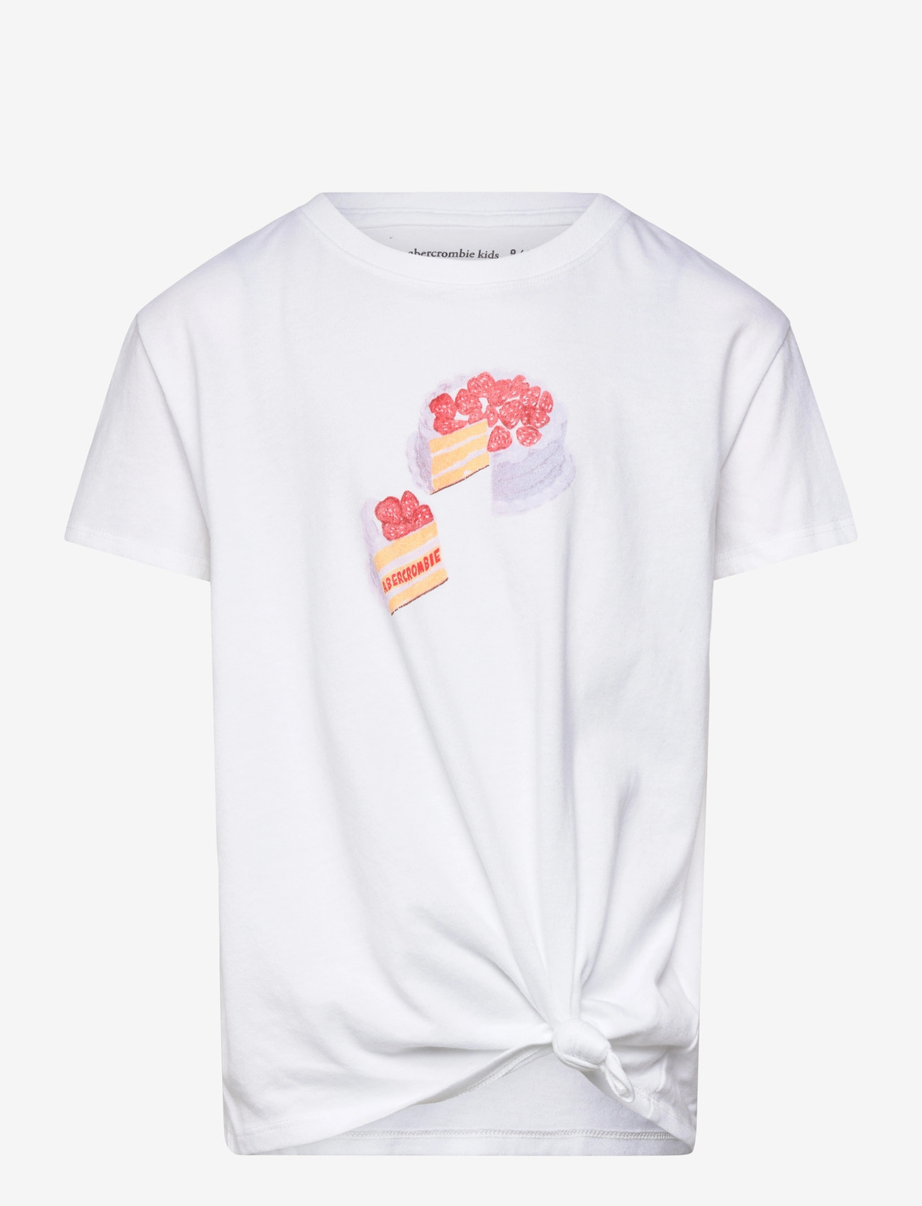 Abercrombie Kids - TE-S/S TEE - kortärmade t-shirts - bright white - 0