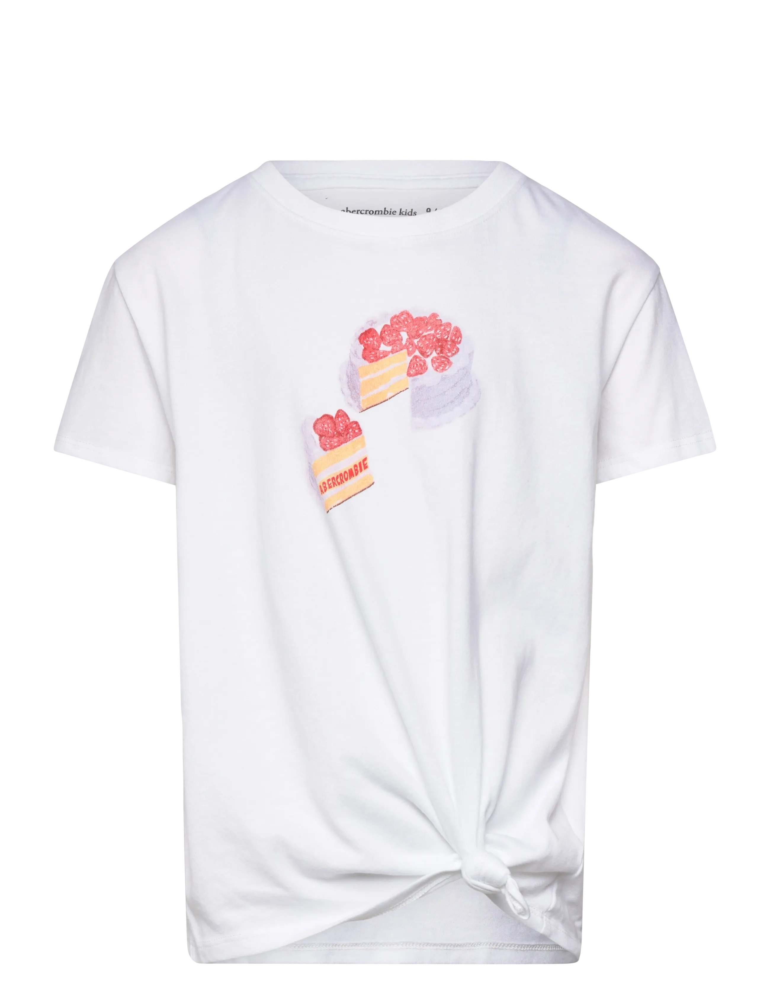 Abercrombie Kids TE-S/S TEE - Teens 9-14 år - BRIGHT WHITE / white