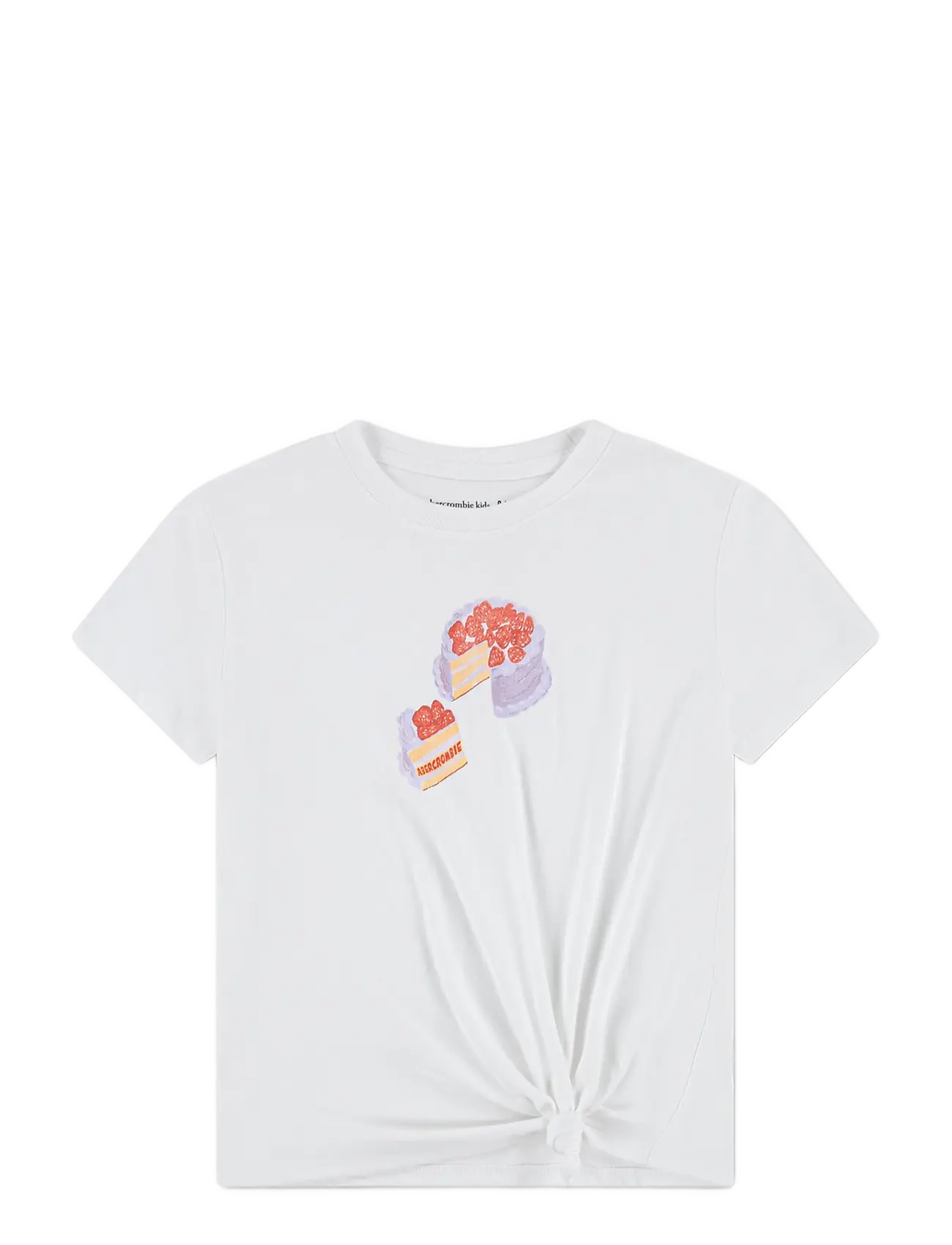 Abercrombie Kids TE-S/S TEE - Tagasi kooli - BRIGHT WHITE / white