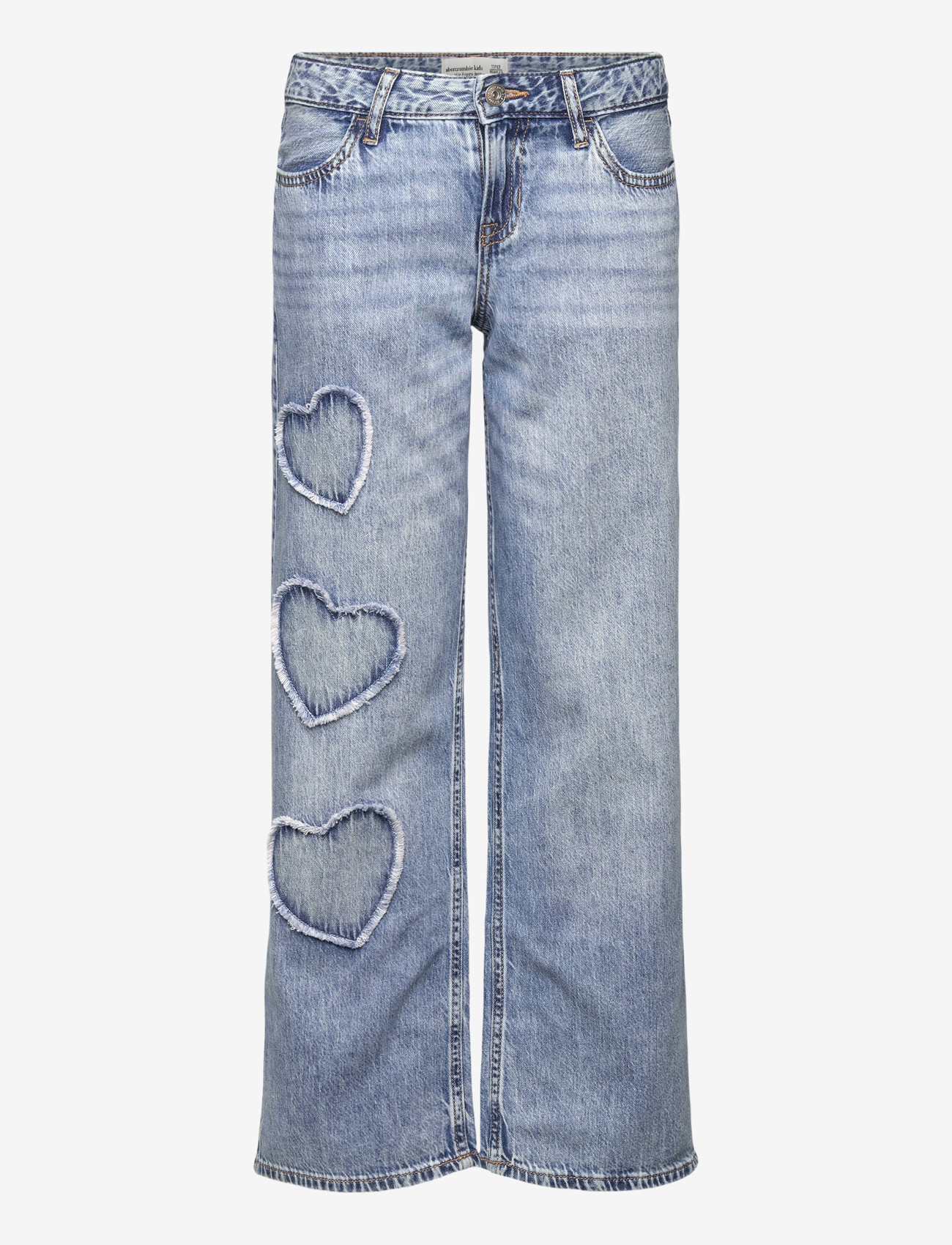 Abercrombie Kids - PX-DENIM PANTS - laia säärega teksad - indigo hearts - 0