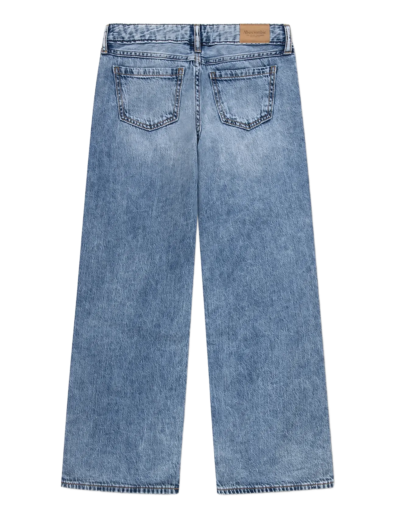 Abercrombie Kids - PX-DENIM PANTS - hosen mit weitem bein - indigo hearts - 1