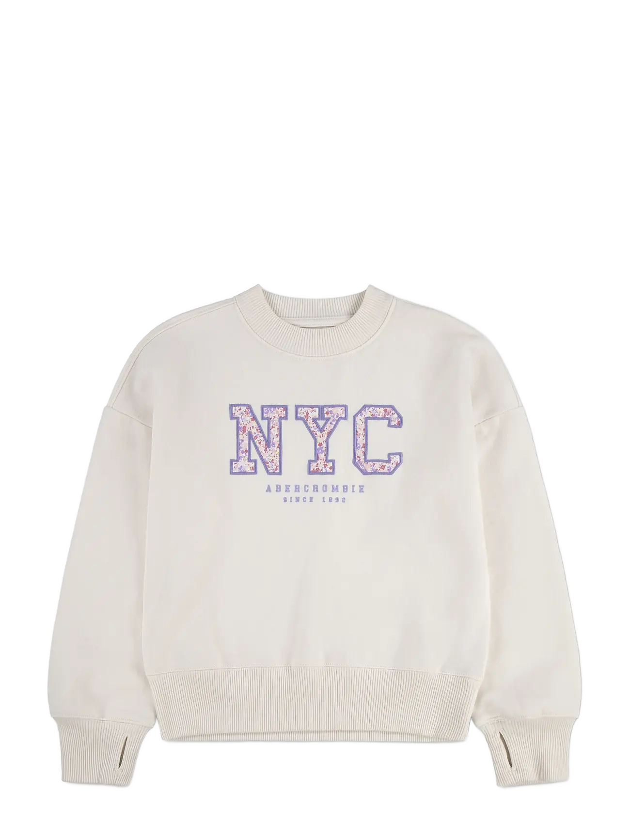 Abercrombie Kids FW-CREW - Tagasi kooli - JET STREAM / cream