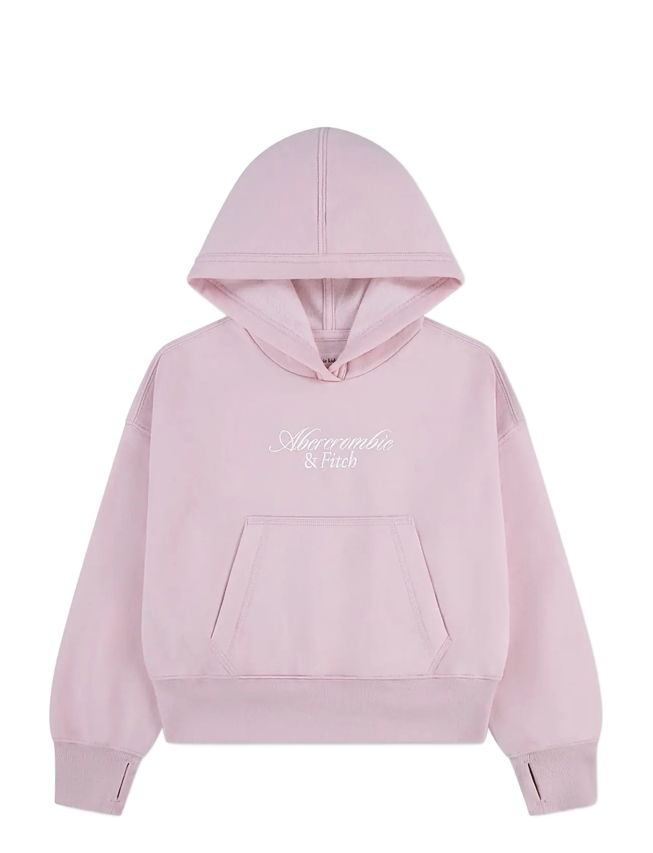 Abercrombie Kids PO-PULL-OVER HOODY - Kapuzenpullover - CHALKPINK / pink/rose