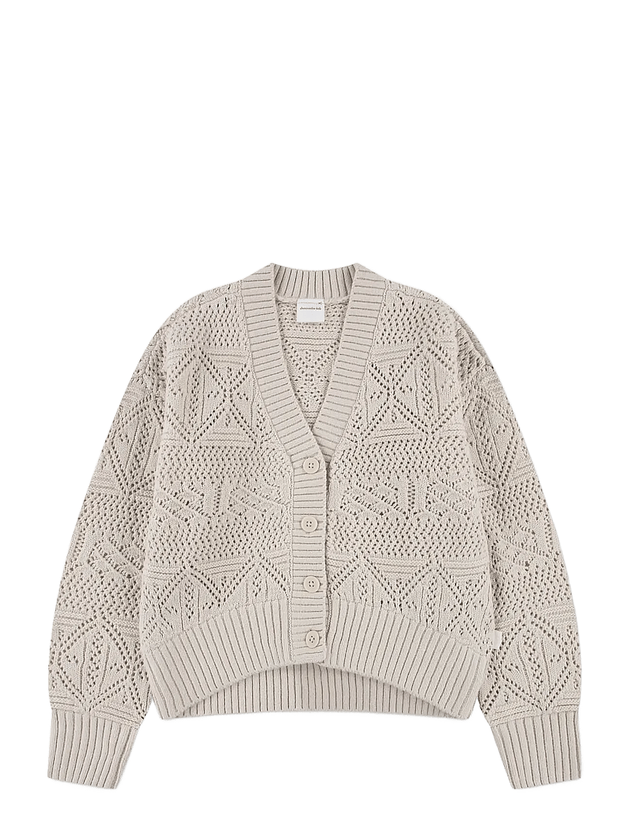 Abercrombie Kids - G5-CARDIGAN - koftor - oatmeal - 0