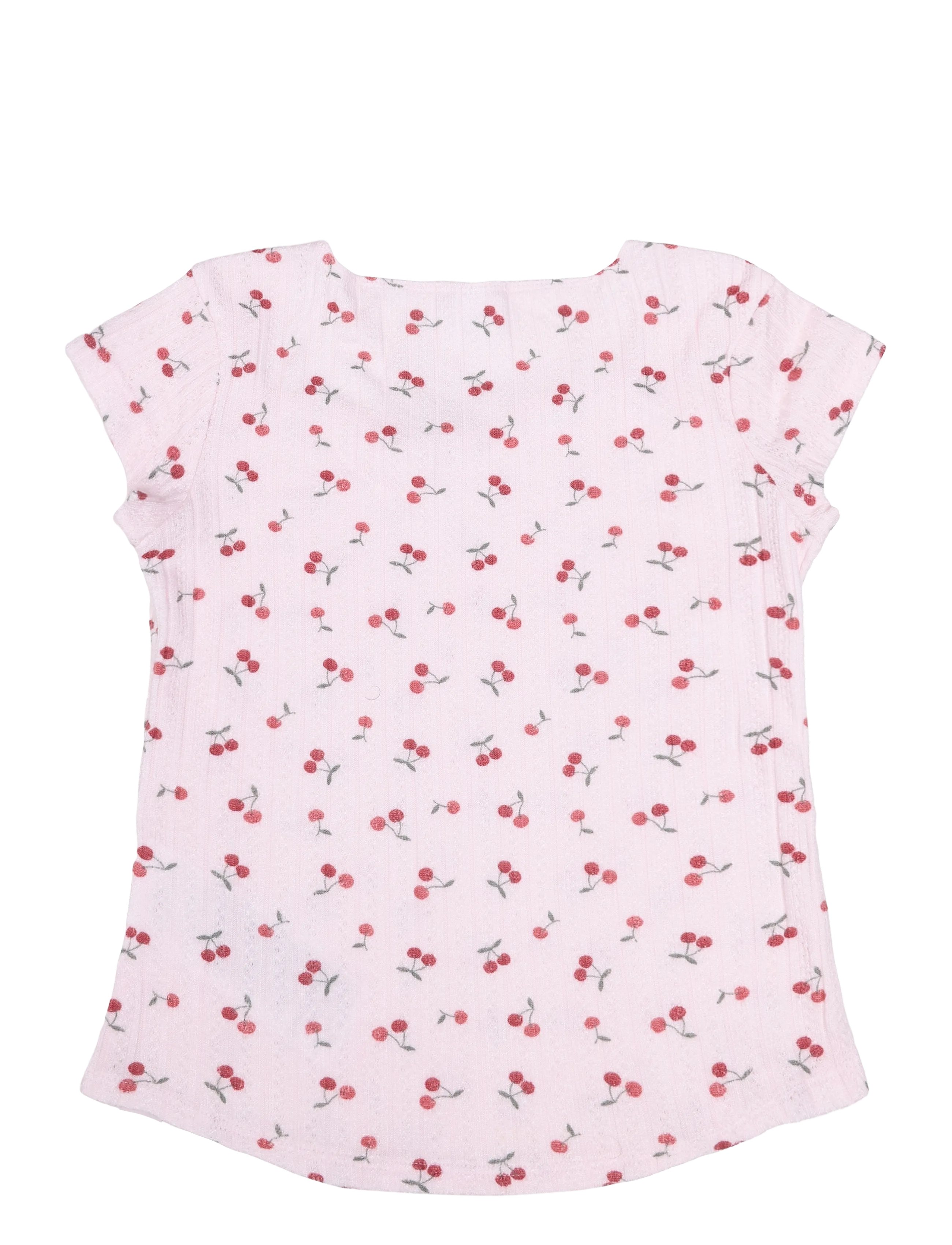 Abercrombie Kids - KT-S/S KNIT TOP - kurzärmelige - cherry cluster - 1