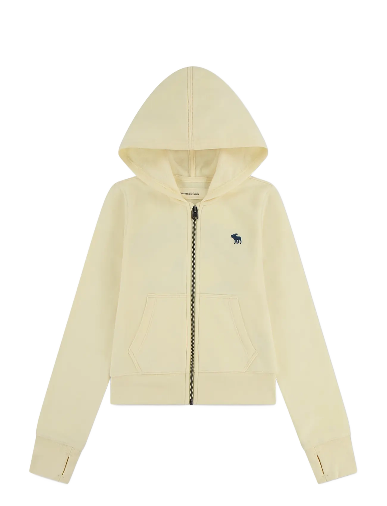 Abercrombie Kids ZH-FULL ZIP HOODY - Abercrombie Kids - FLAN / cream