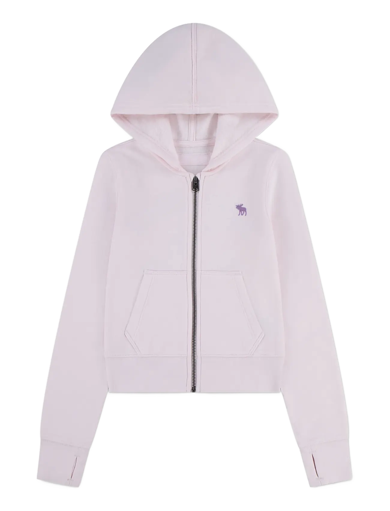 Abercrombie Kids ZH-FULL ZIP HOODY - Abercrombie Kids - PINK MARSHMALLOW / pink/rose