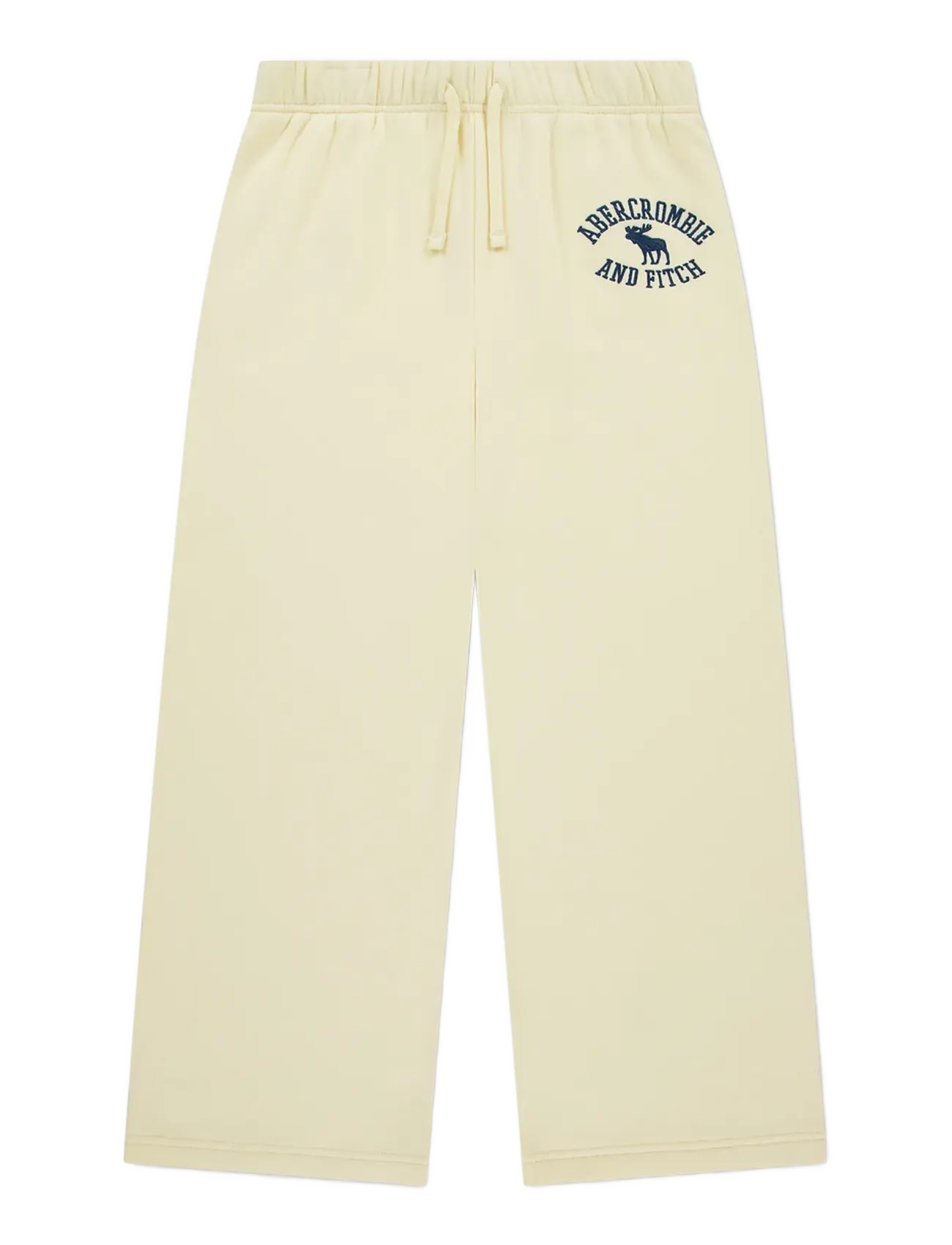 Abercrombie Kids F7-FLEECE PANT - Abercrombie Kids - FLAN / cream