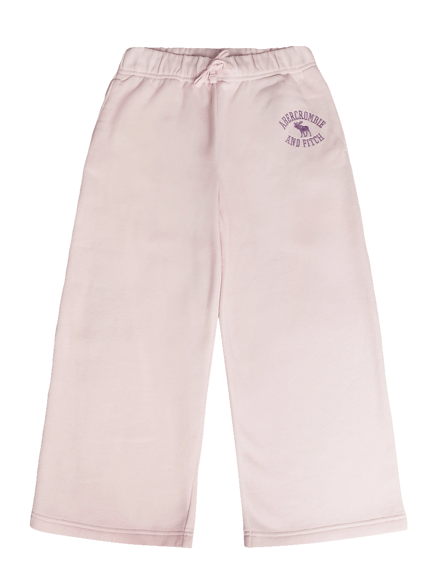 Abercrombie Kids - F7-FLEECE PANT - mjukisbyxor - pink marshmallow - 0