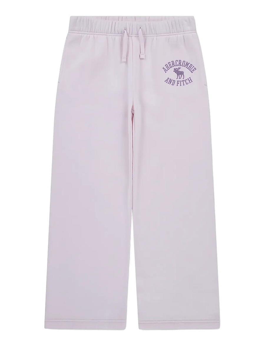 Abercrombie Kids - F7-FLEECE PANT - sweatpants - pink marshmallow - 0