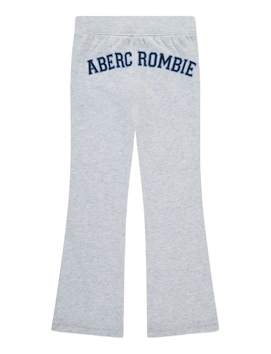 Abercrombie Kids - F7-FLEECE PANT - jogginghosen - anf light grey heather - 1
