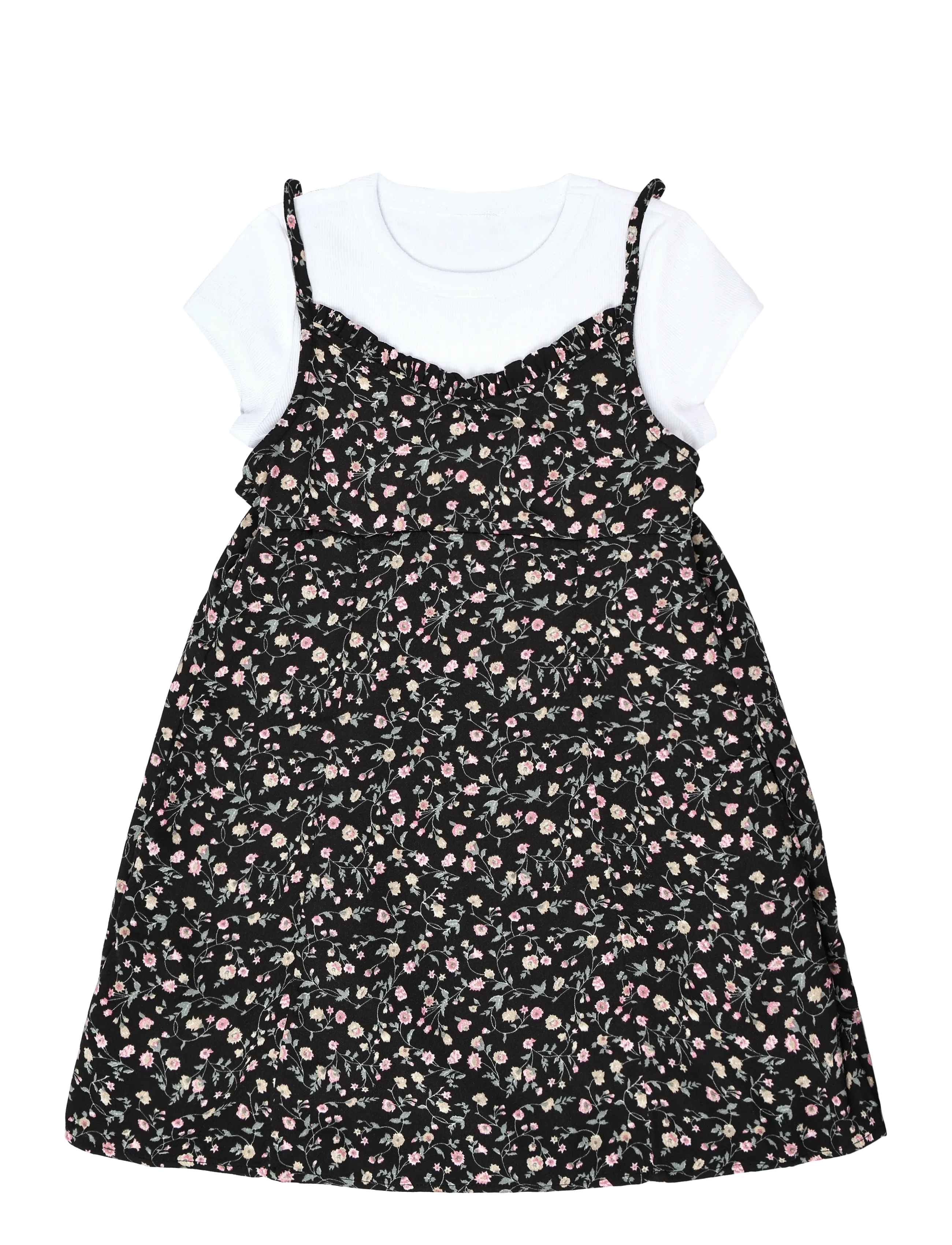 Abercrombie Kids DR-DRESS - Abercrombie Kids - MIDNIGHT FLORAL / black