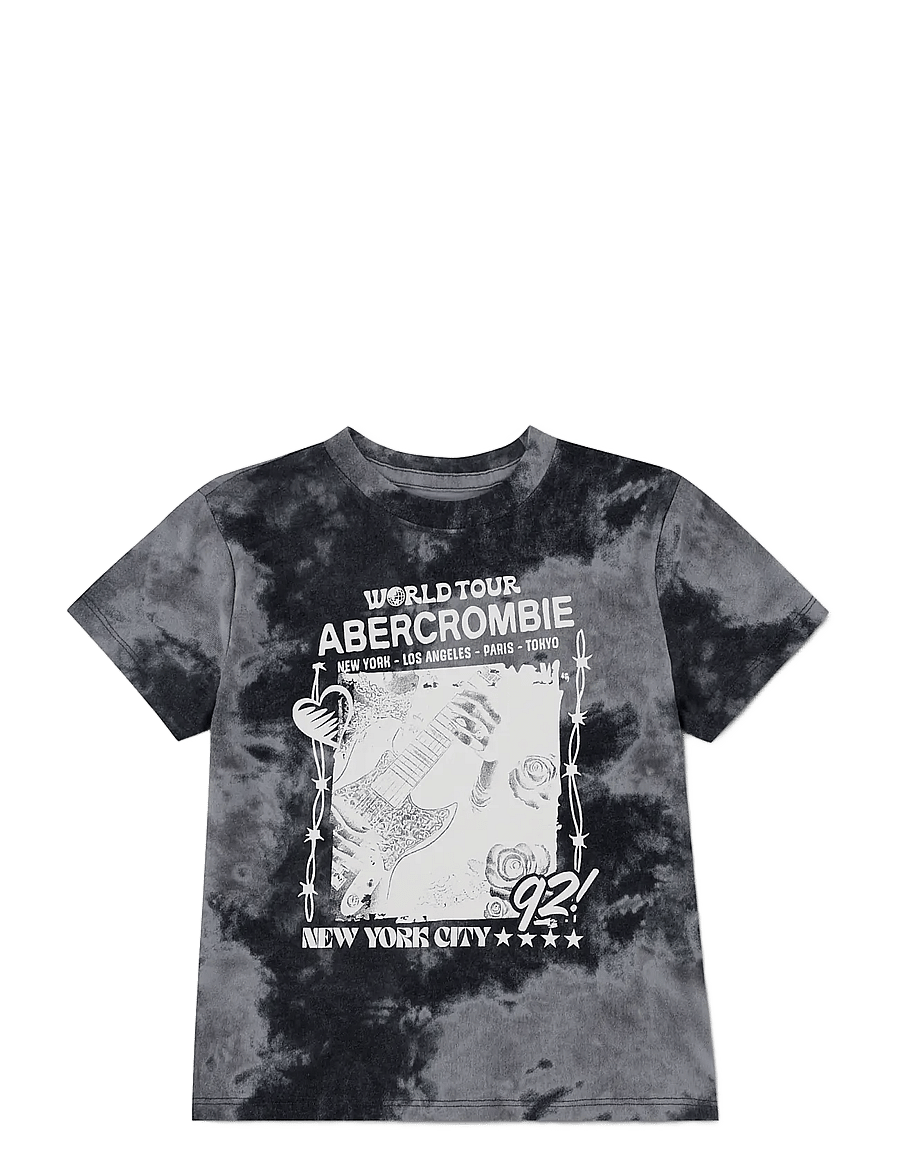 Abercrombie Kids - TE-S/S TEE - kurzärmelige - anf anthracite - 1