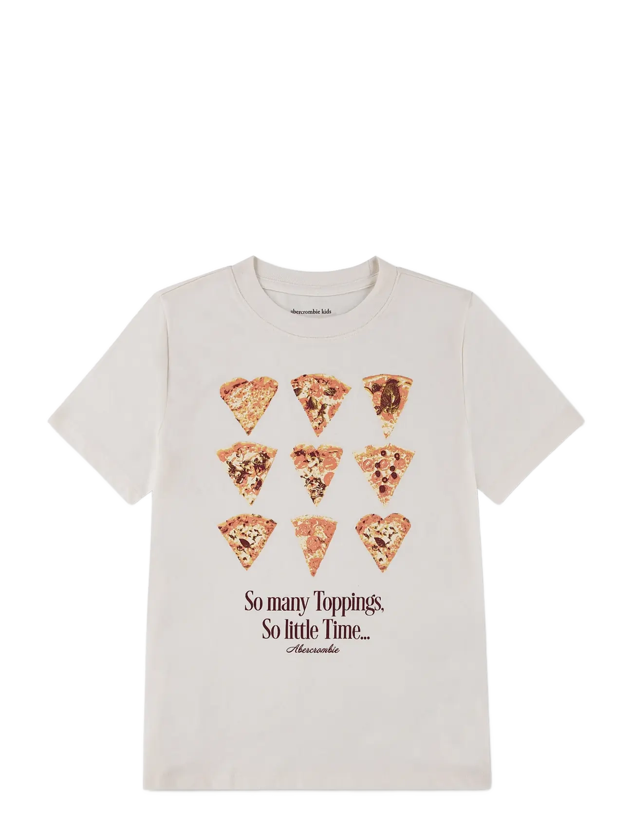 Abercrombie Kids TE-S/S TEE - T-särgid - JET STREAM / cream