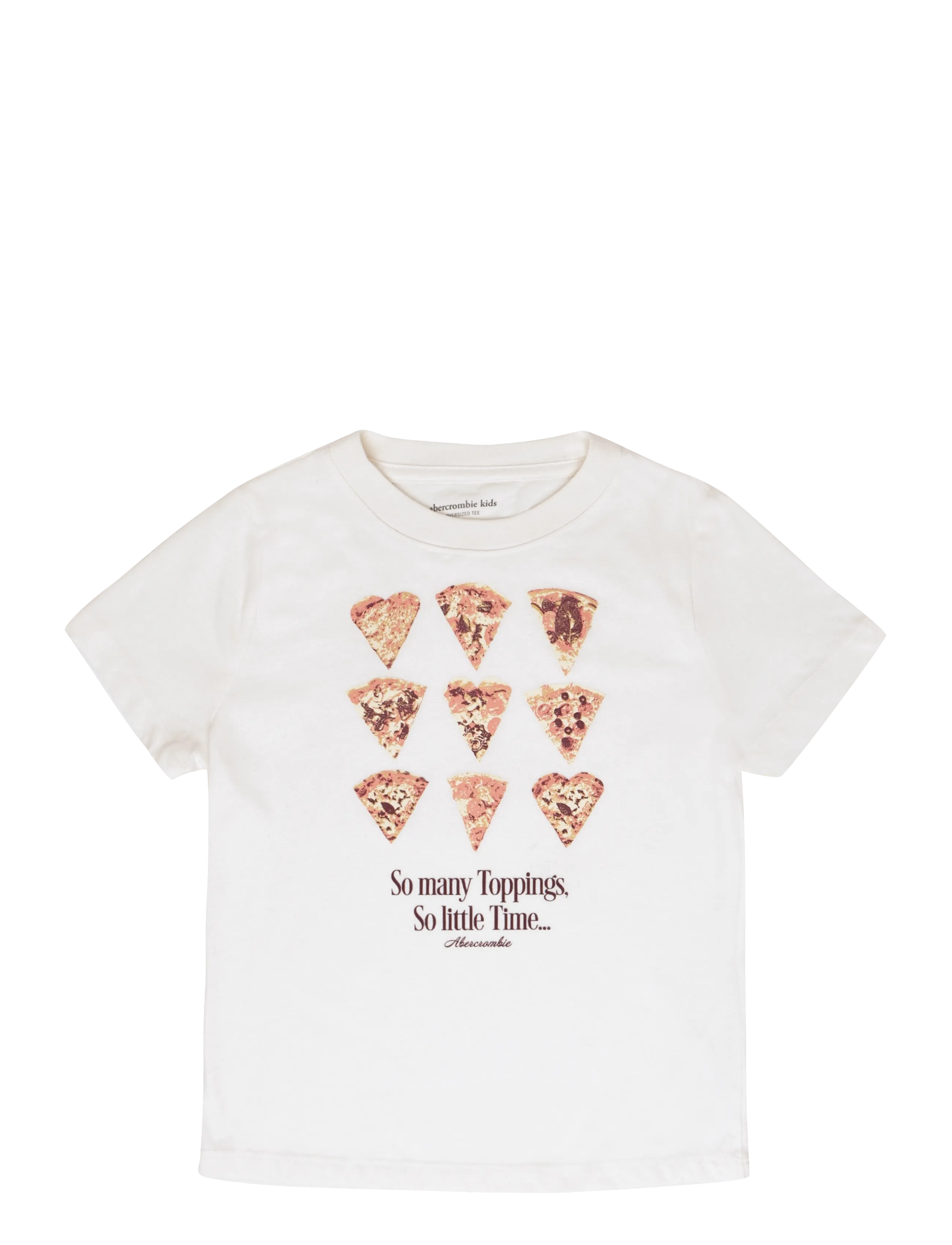 Abercrombie Kids TE-S/S TEE - Kleidung - JET STREAM / cream