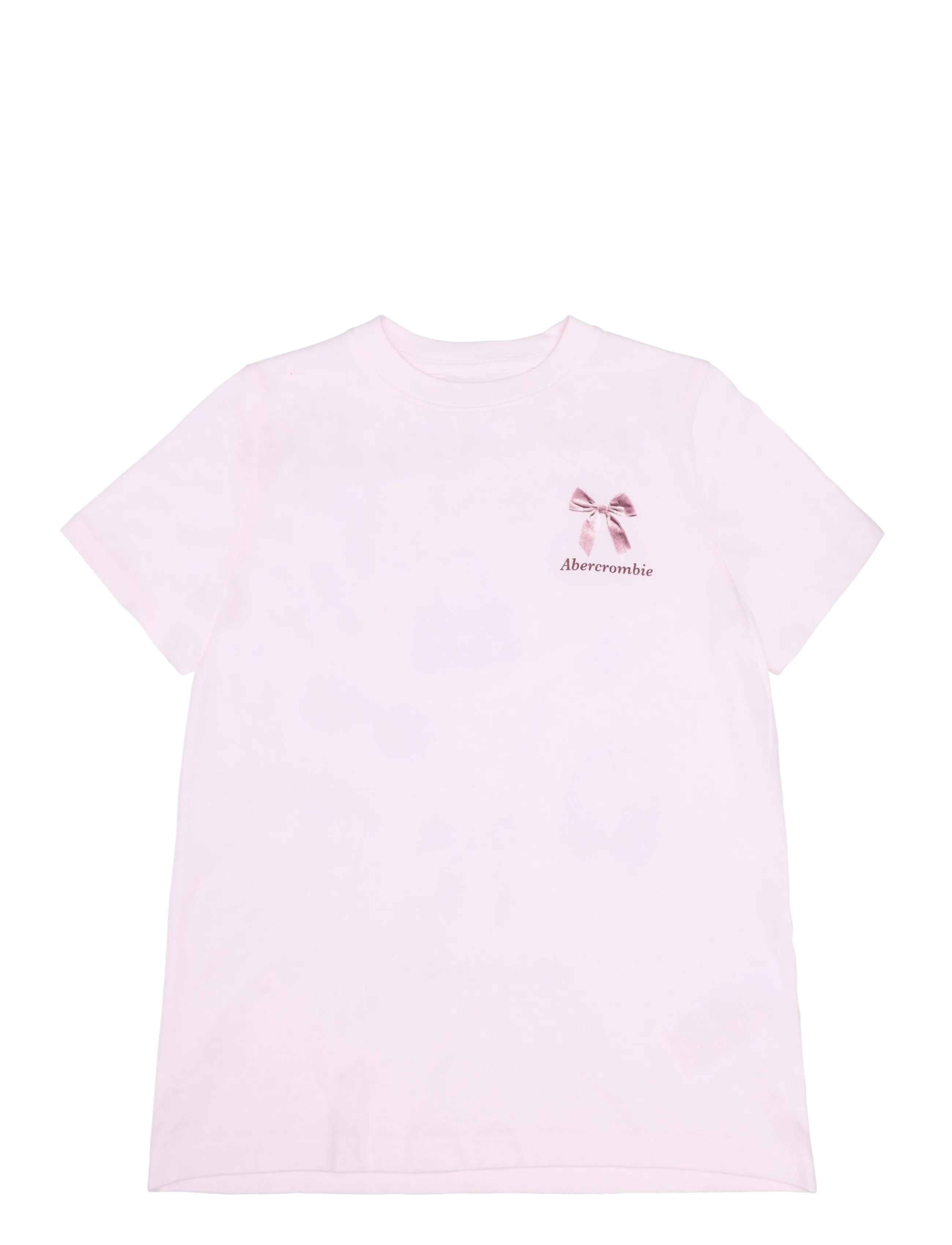 Abercrombie Kids TE-S/S TEE - Tagasi kooli - PINK MARSHMALLOW / pink/rose