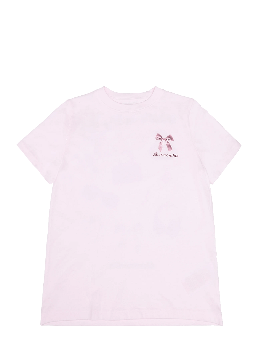 Abercrombie Kids - TE-S/S TEE - lühikeste varrukatega t-särgid - pink marshmallow - 0