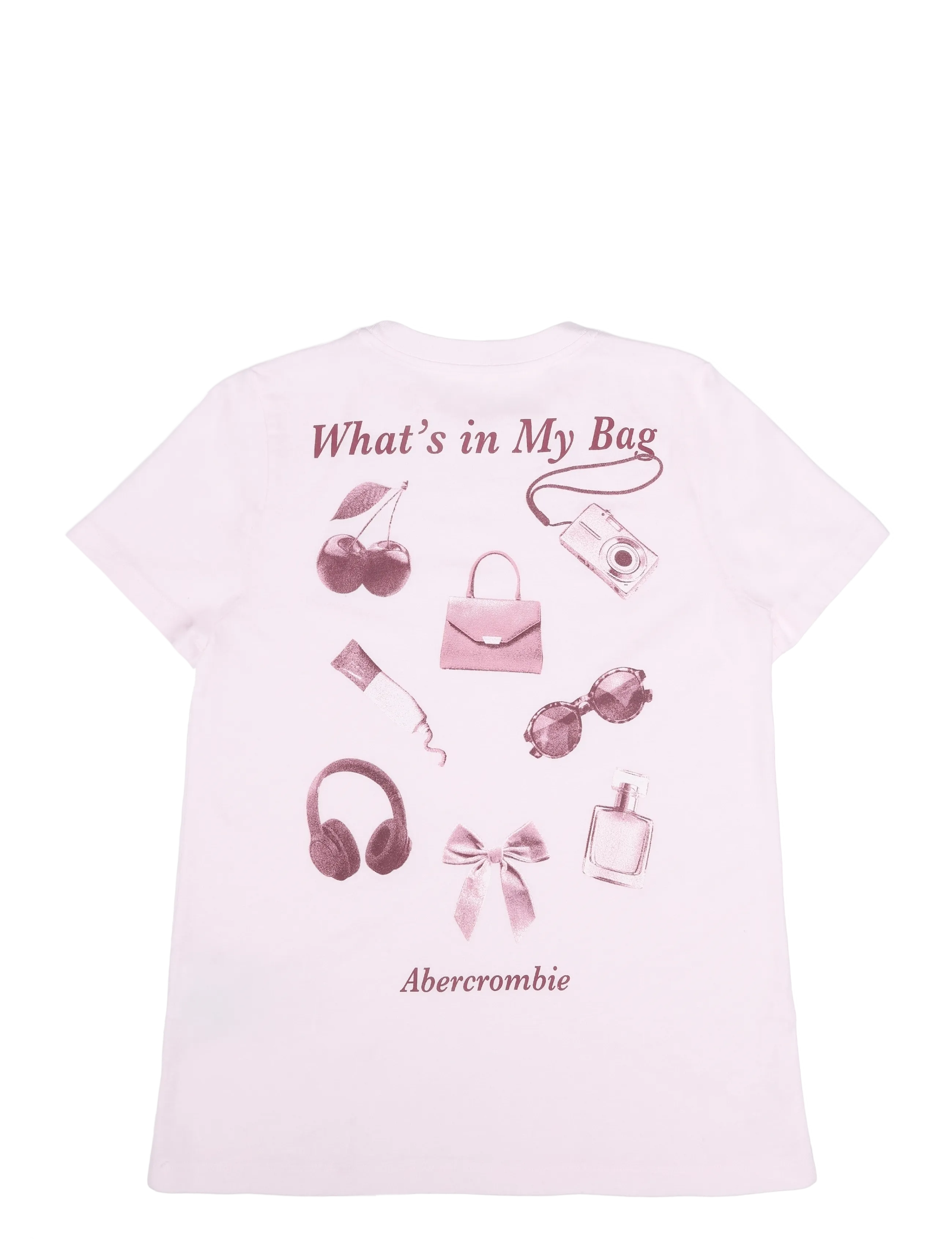 Abercrombie Kids - TE-S/S TEE - lühikeste varrukatega t-särgid - pink marshmallow - 1