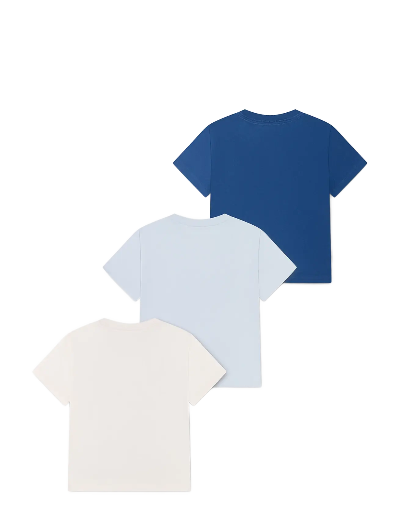Abercrombie Kids - 3T-3PK SS TEE - kortärmade t-shirts - skyway - 1