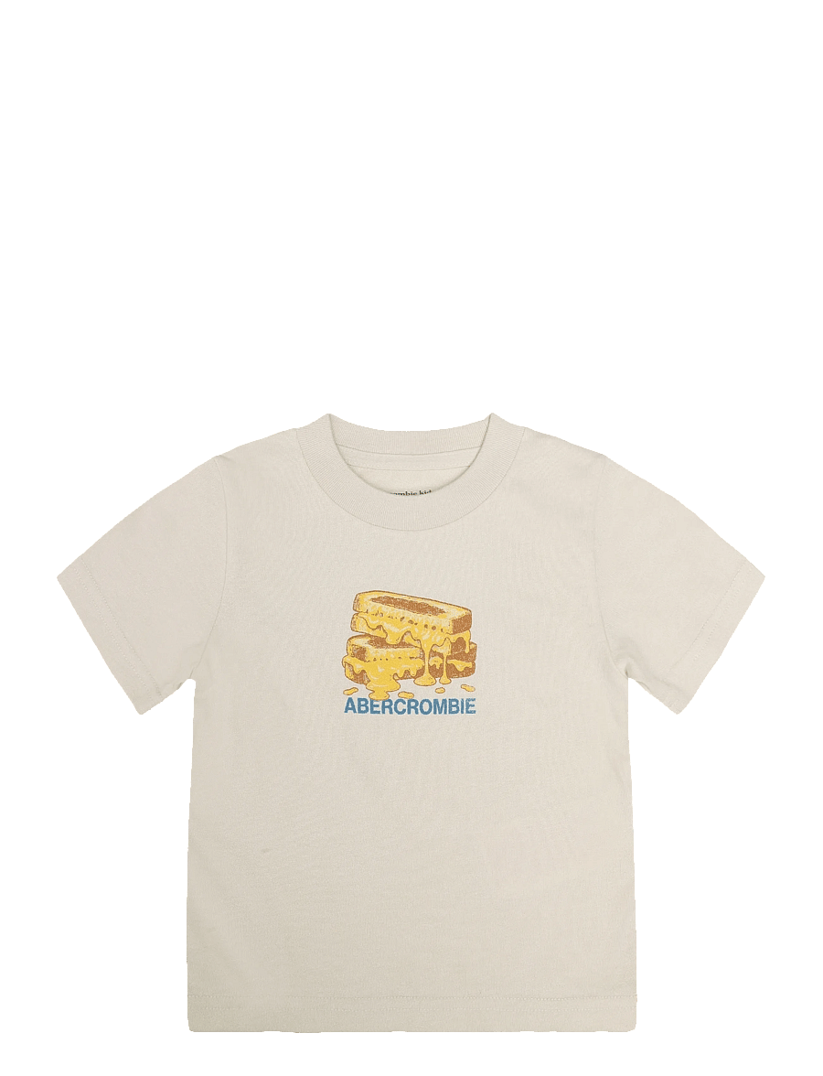 Abercrombie Kids - TE-S/S TEE - kurzärmelige - oatmeal - 0
