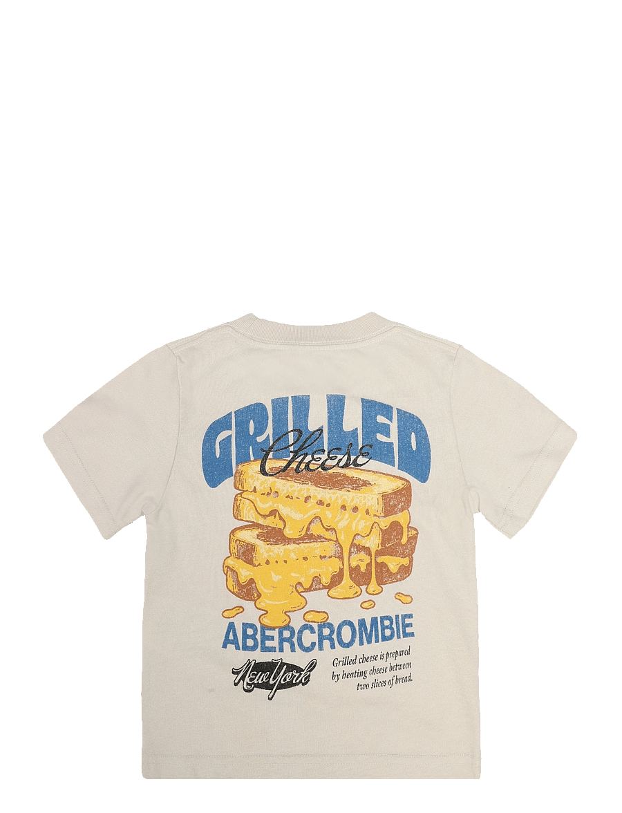 Abercrombie Kids - TE-S/S TEE - kurzärmelige - oatmeal - 1