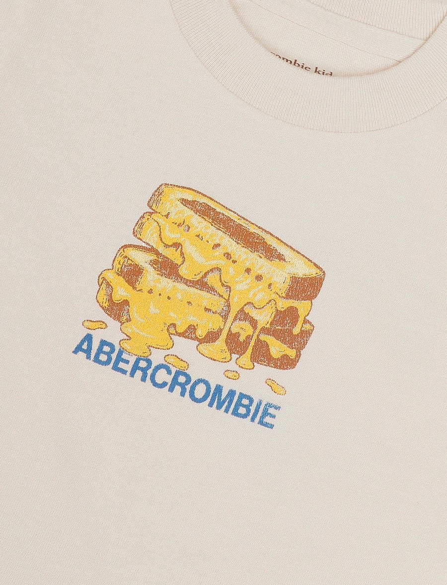 Abercrombie Kids - TE-S/S TEE - kurzärmelige - oatmeal - 2