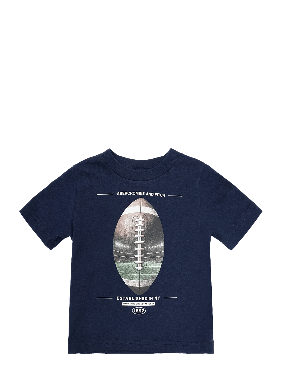 Abercrombie Kids - TE-S/S TEE - kortærmede t-shirts - blue - 0