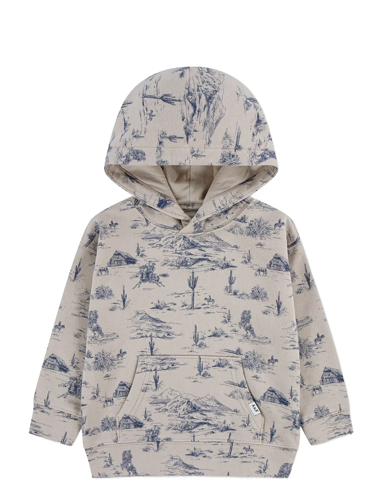 Abercrombie Kids PO-PULL-OVER HOODY - Imik  44-92 - CHATEAU GRAY / grey