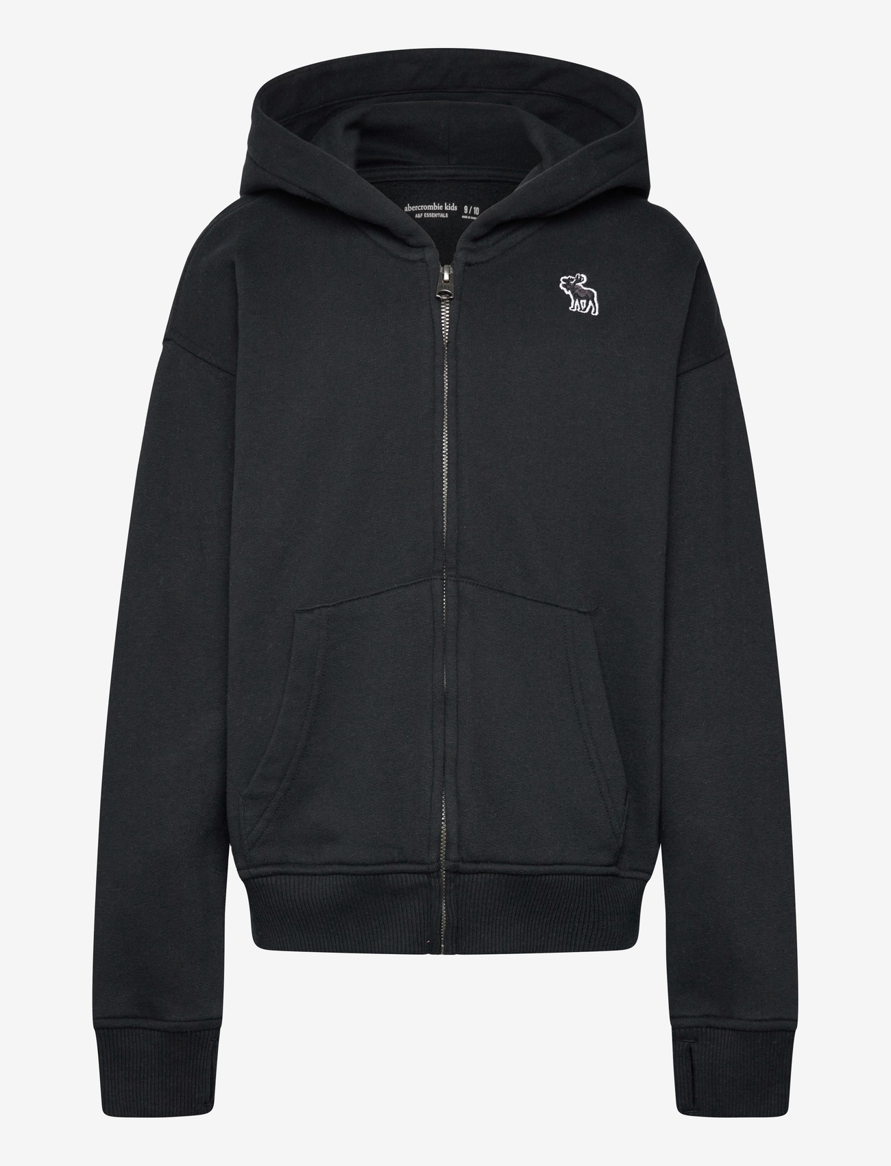 Abercrombie Kids - ZH-FULL ZIP HOODY - huvtröjor - anf anthracite - 0