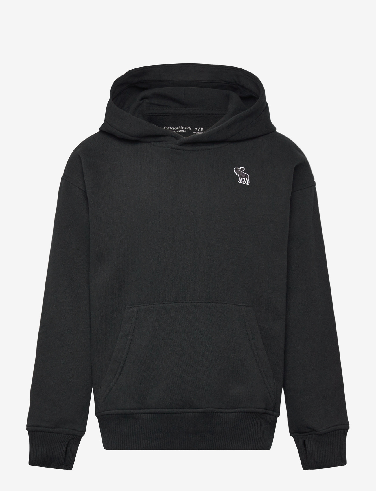 Abercrombie Kids - PO-PULL-OVER HOODY - kapuzenpullover - anf anthracite - 0