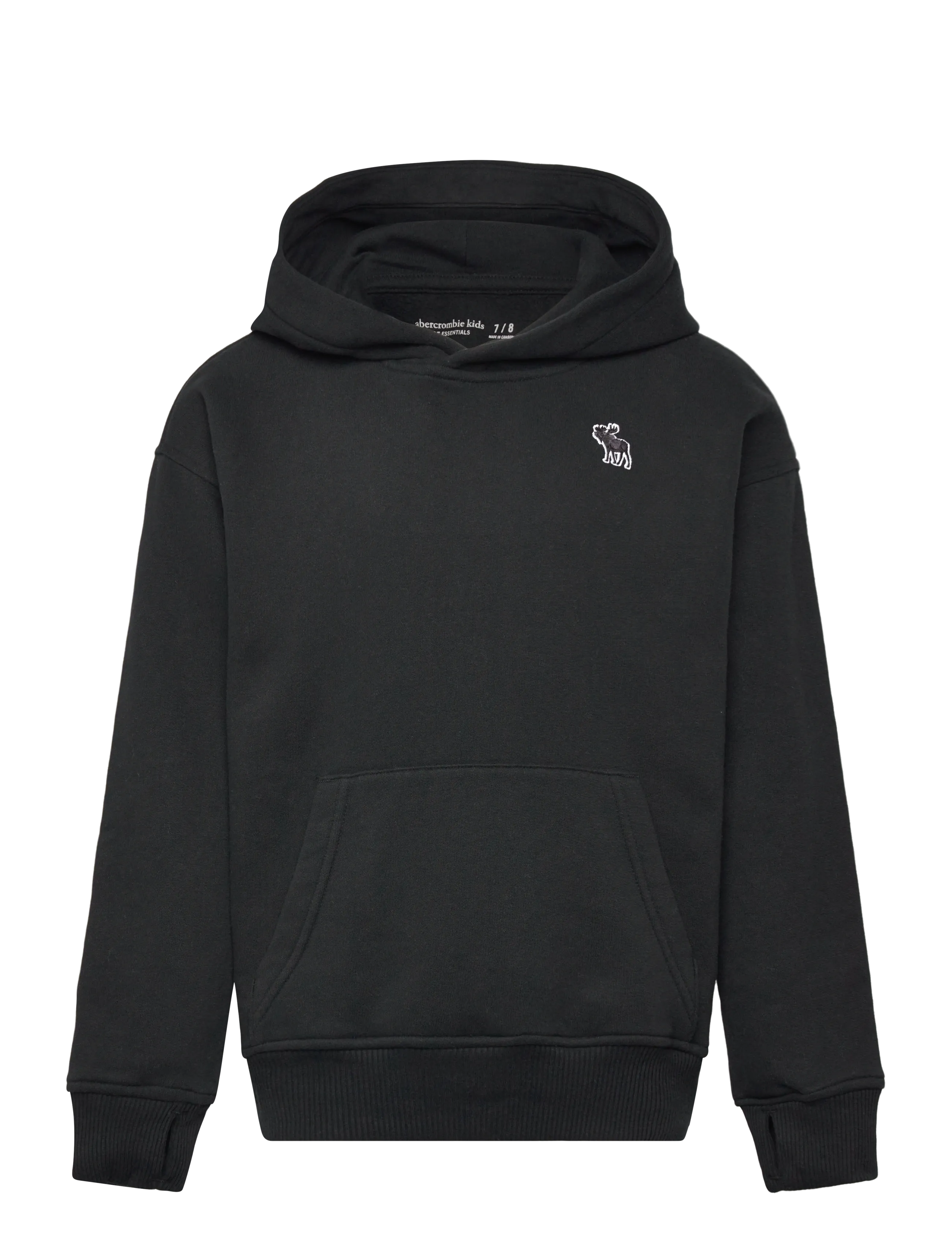 Abercrombie Kids PO-PULL-OVER HOODY - Abercrombie Kids - ANF ANTHRACITE / black