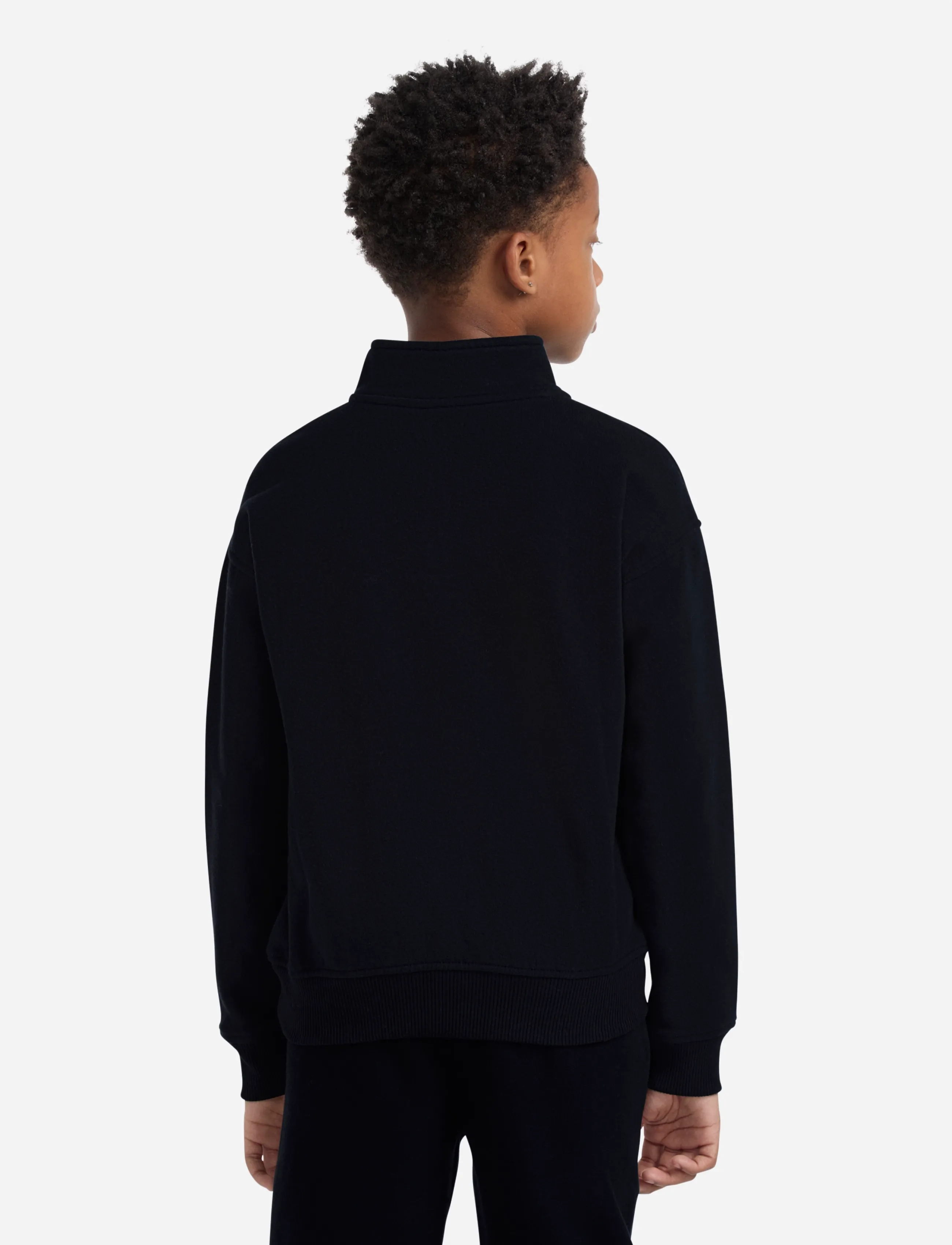 Abercrombie Kids - HZ-1/2 ZIP TOP - dressipluusid - anf anthracite - 3