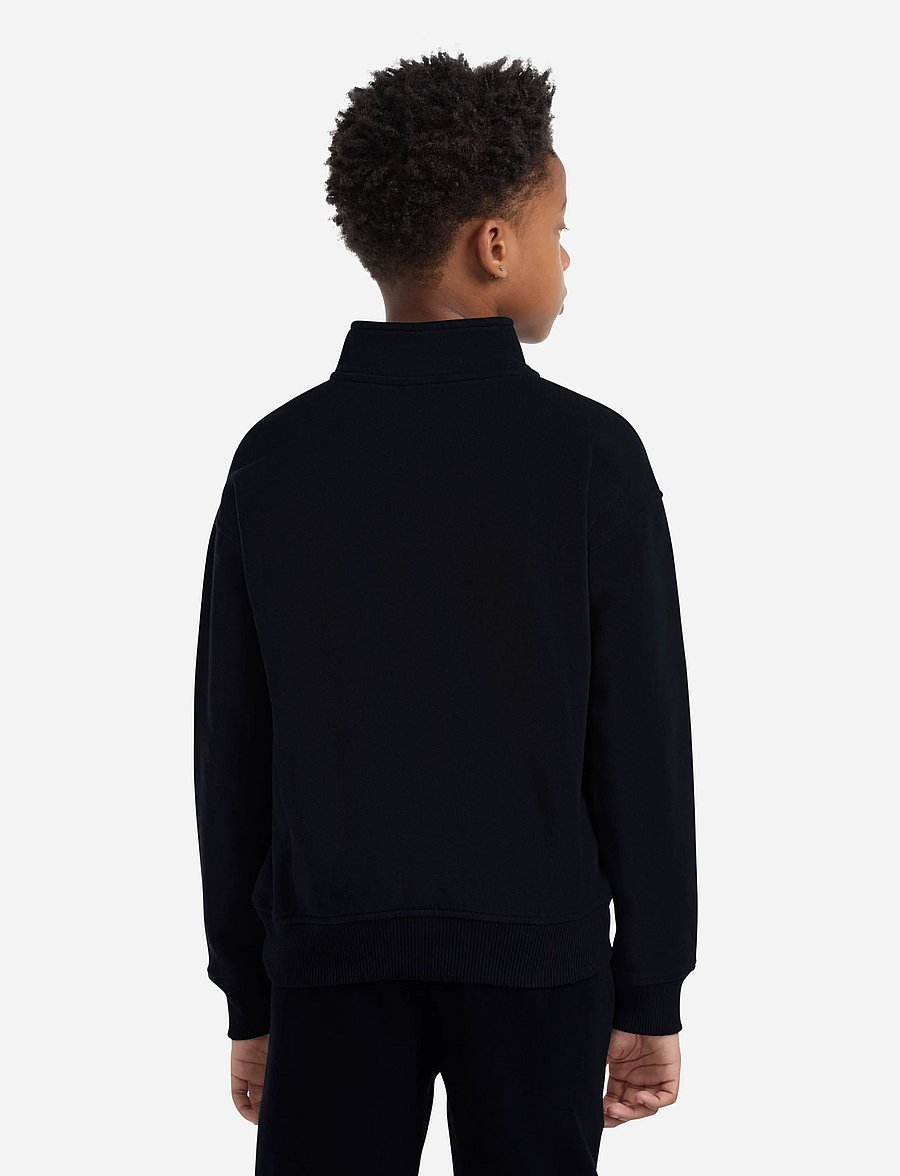 Abercrombie Kids - HZ-1/2 ZIP TOP - sweatshirts - anf anthracite - 3