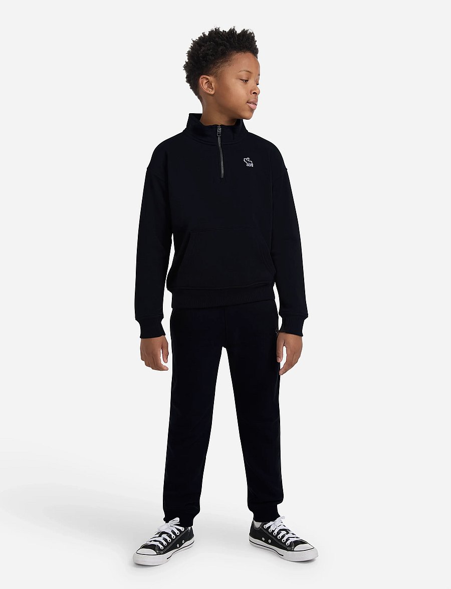 Abercrombie Kids - HZ-1/2 ZIP TOP - sweatshirts - anf anthracite - 4