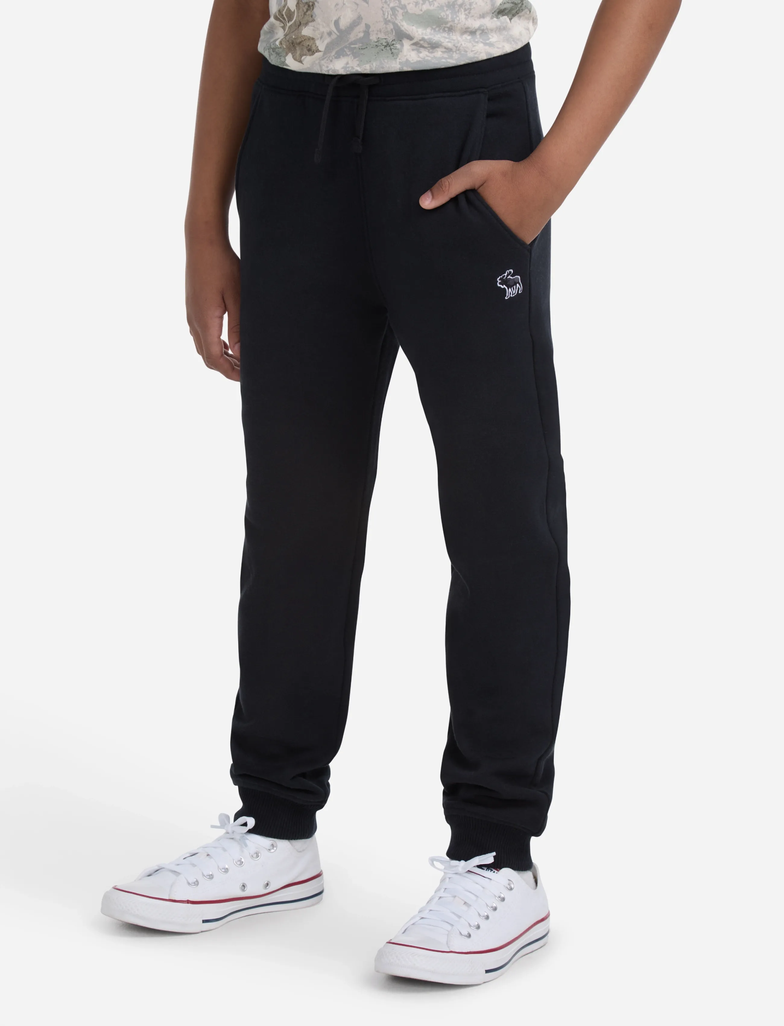 Abercrombie Kids F7-FLEECE PANT - Jogginghosen - ANF ANTHRACITE / grey