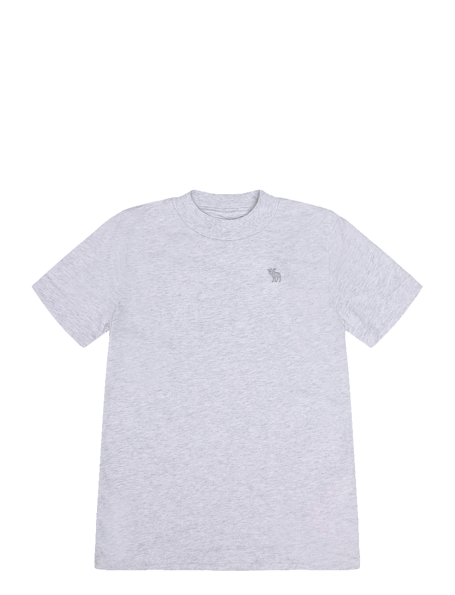Abercrombie Kids - TE-S/S TEE - lühikeste varrukatega t-särgid - anf light grey heather - 1
