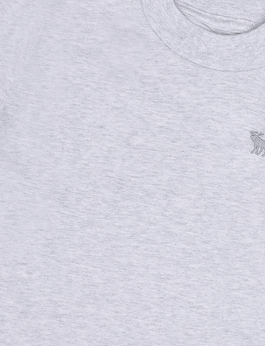 Abercrombie Kids - TE-S/S TEE - lühikeste varrukatega t-särgid - anf light grey heather - 5