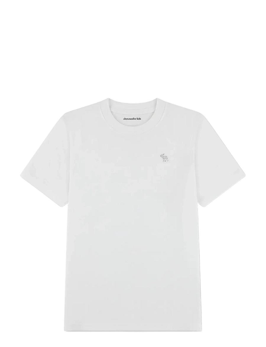 Abercrombie Kids - TE-S/S TEE - t-shirts à manches courtes - bright white - 1