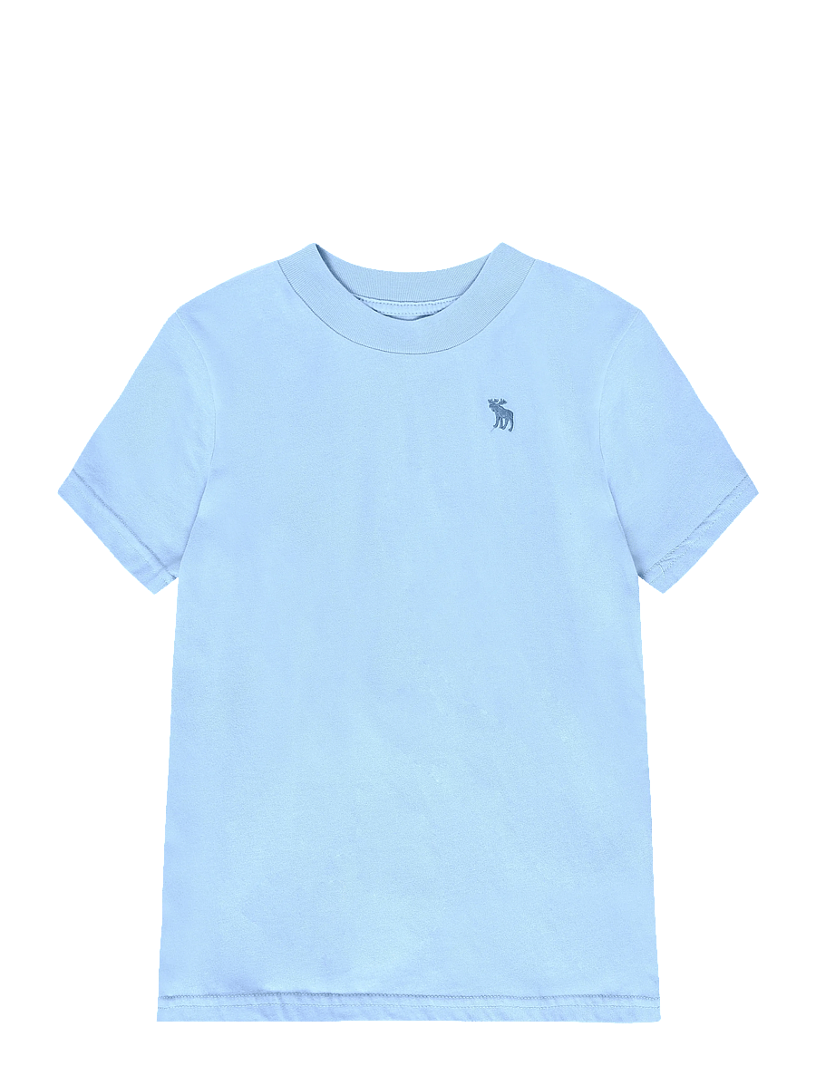 Abercrombie Kids - TE-S/S TEE - lühikeste varrukatega t-särgid - placid blue - 0
