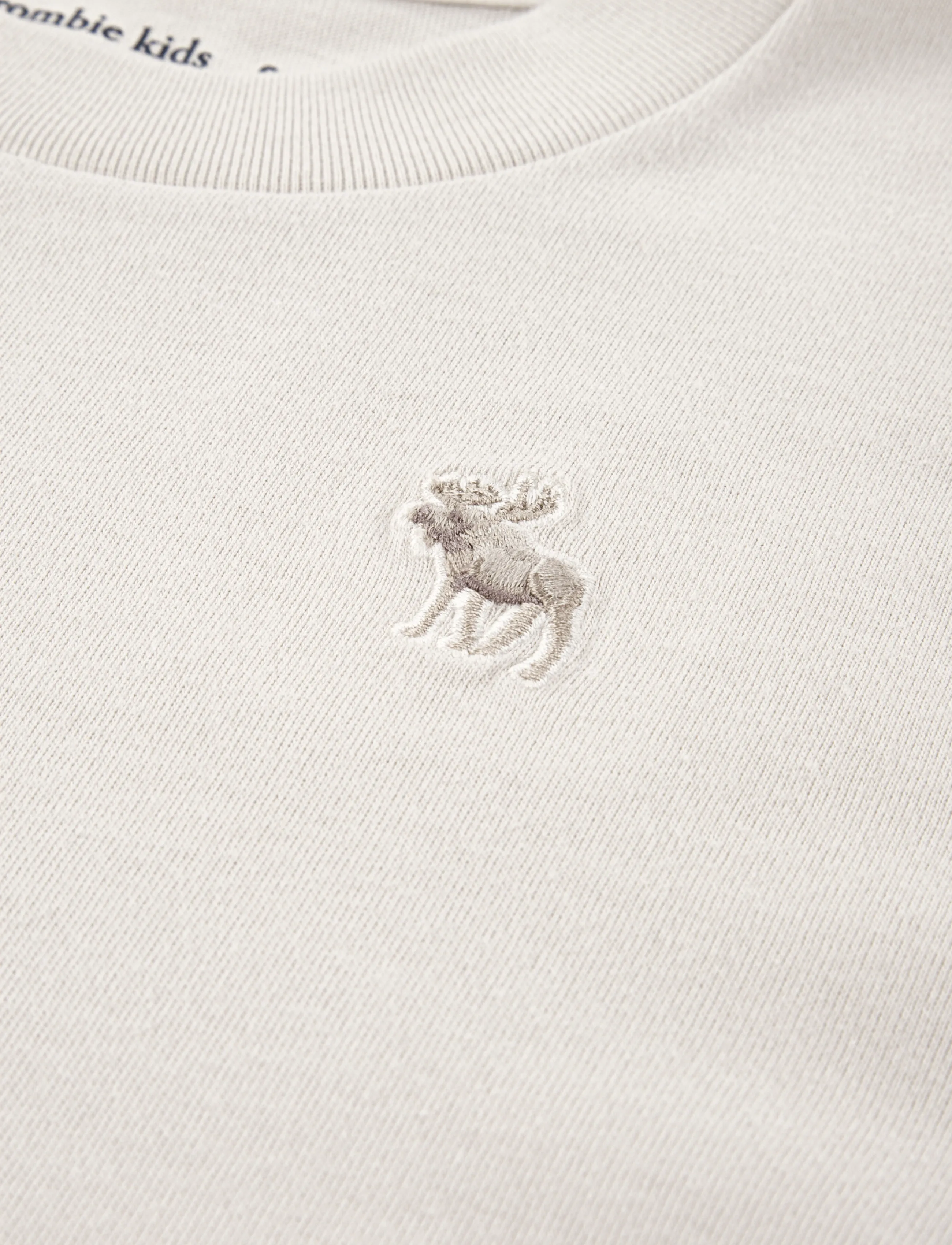 Abercrombie Kids - TE-S/S TEE - kortärmade t-shirts - pumice stone - 5