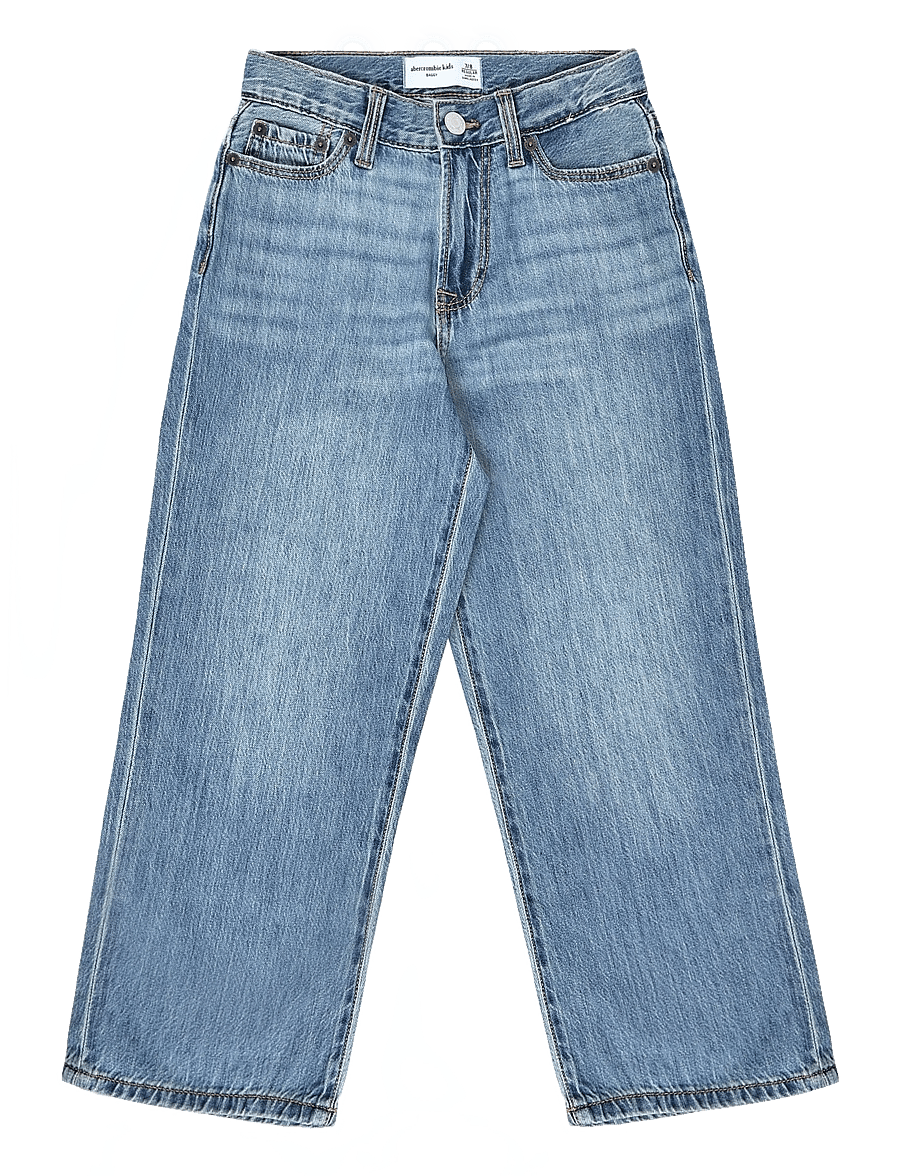 Abercrombie Kids - PX-DENIM PANTS - vaba lõikega teksad - chat - 0