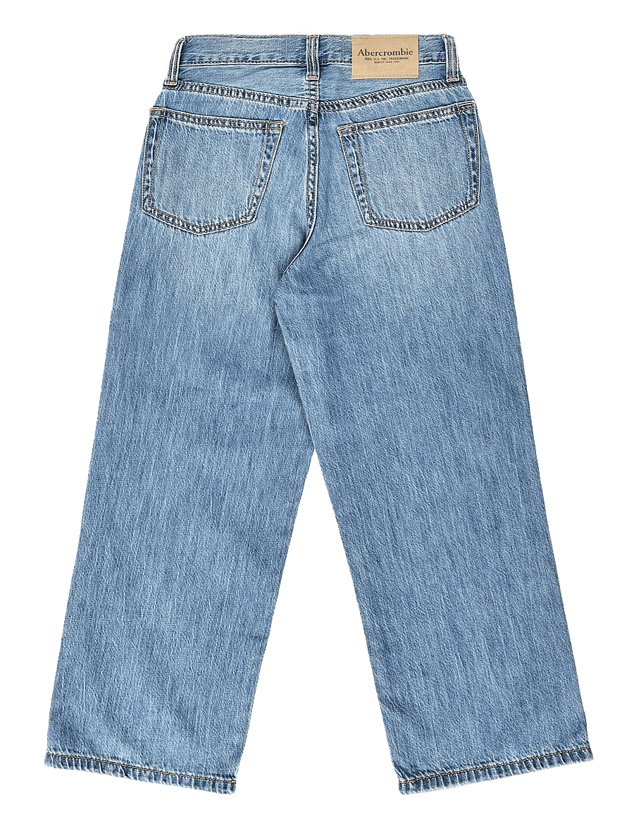Abercrombie Kids - PX-DENIM PANTS - vaba lõikega teksad - chat - 1