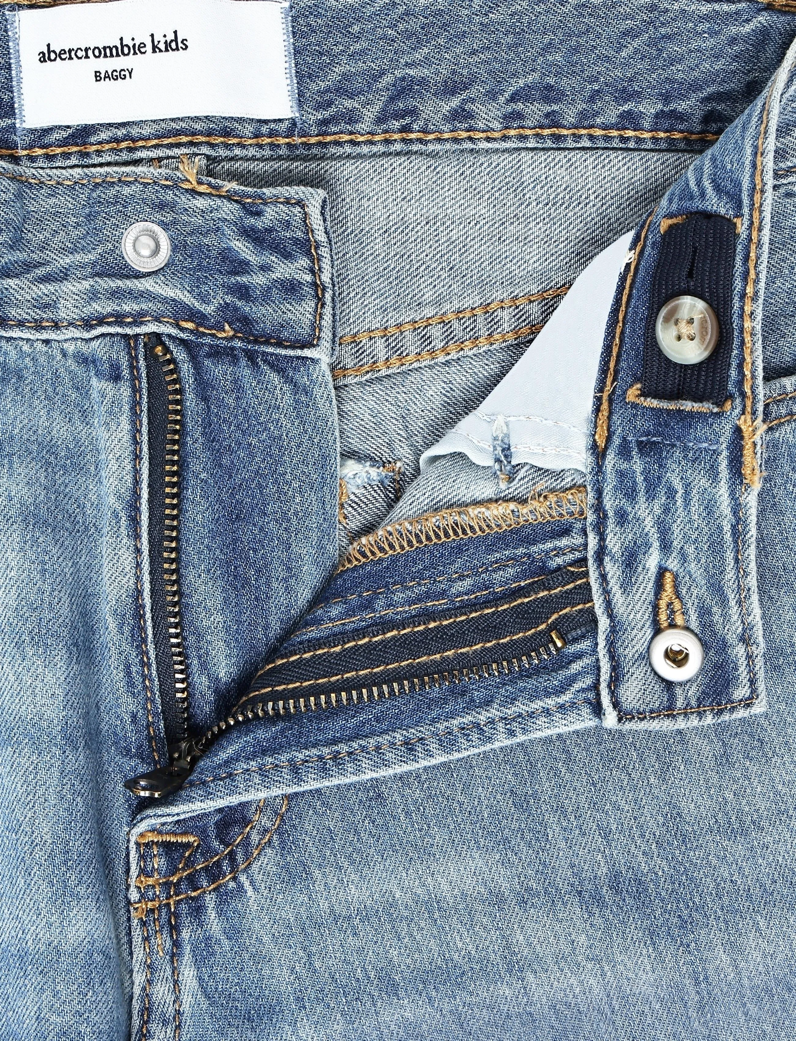 Abercrombie Kids - PX-DENIM PANTS - vaba lõikega teksad - chat - 2