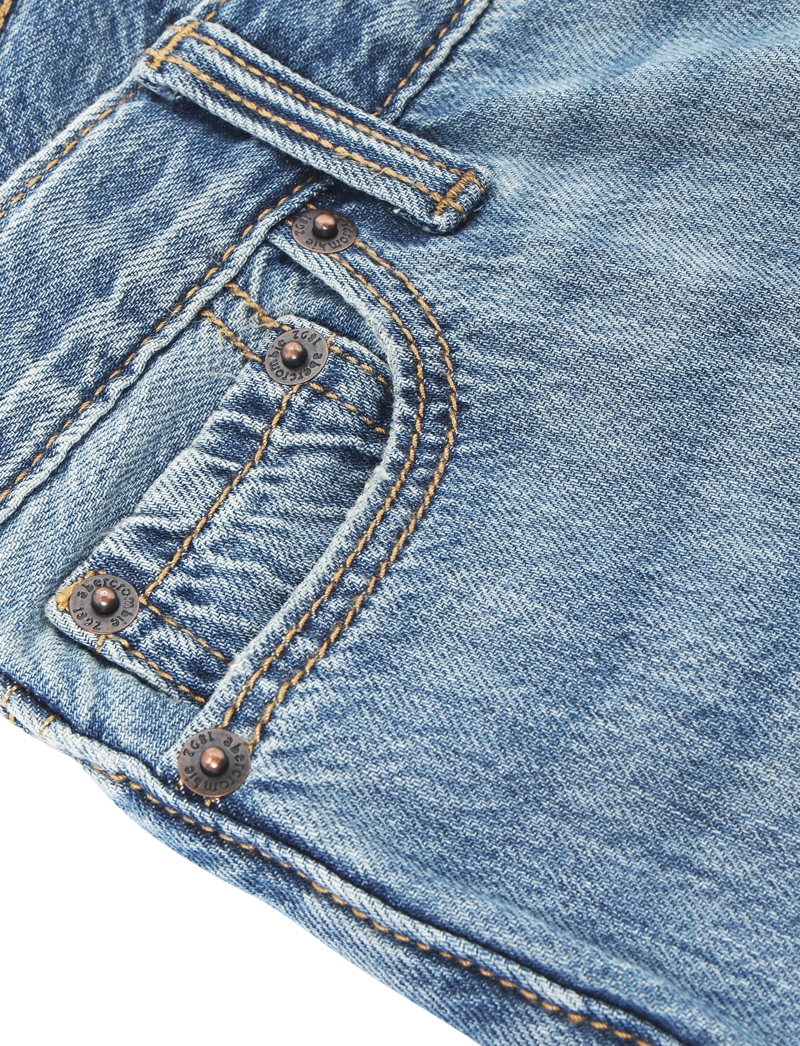 Abercrombie Kids - PX-DENIM PANTS - vaba lõikega teksad - chat - 4