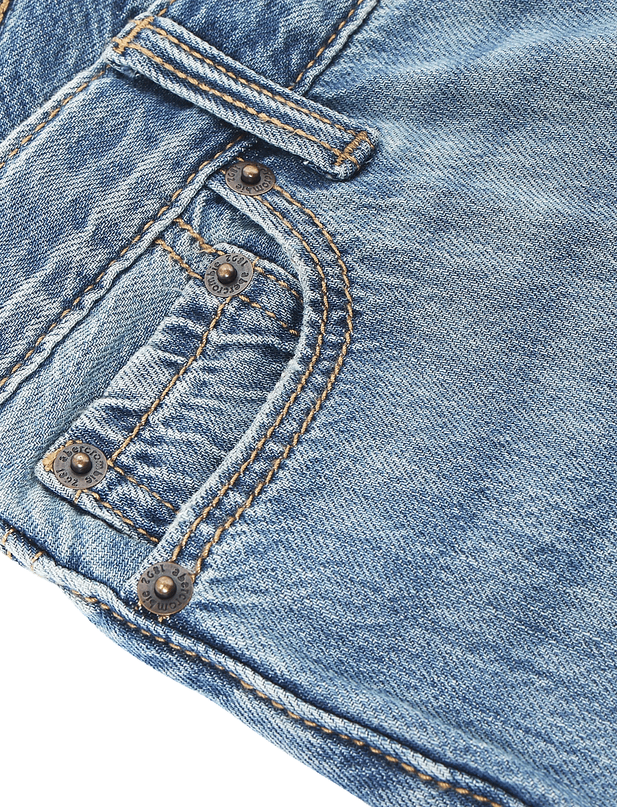 Abercrombie Kids - PX-DENIM PANTS - vaba lõikega teksad - chat - 4